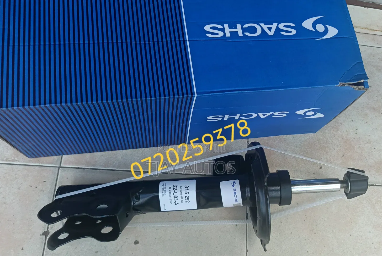 Mercedes A, B Class W245 and W246 Front Shock Absorbers