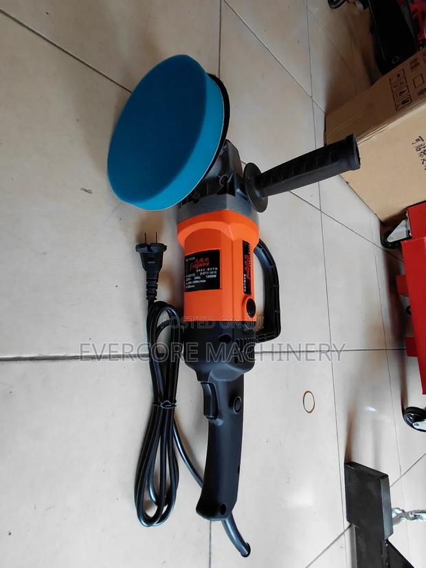 Commercial Electric Buffing Machine With Accessories. - main view