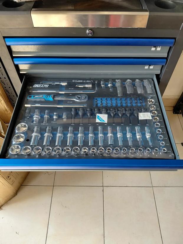 Heavy Duty 423pcs Tool Trolley Box of All Accessories. - thumbnail 3