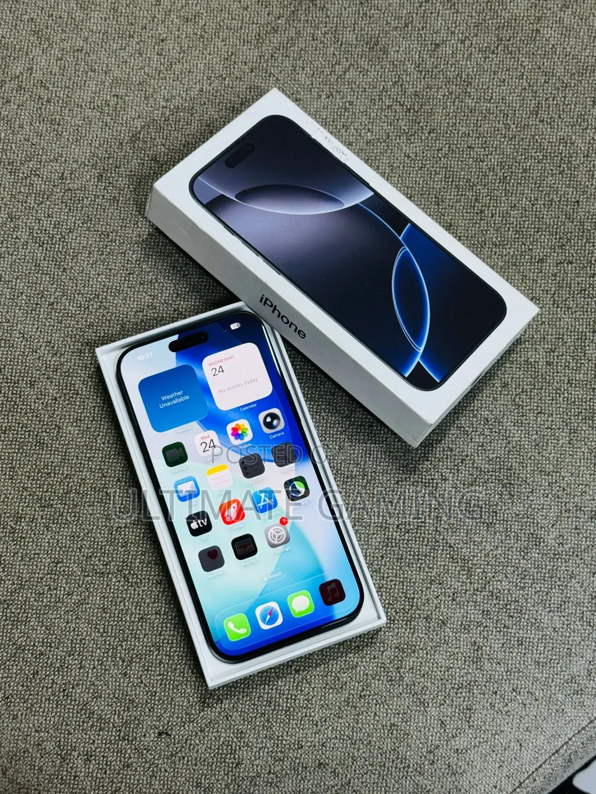 New Apple iPhone 16 Pro Max 256 GB Black