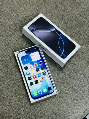 New Apple iPhone 16 Pro Max 256 GB Black