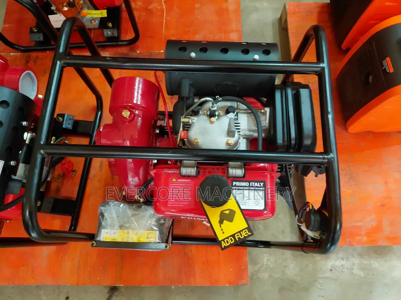 Primo Italy 16hp Diesel High-Pressure 4inch Water Pump Keystart.