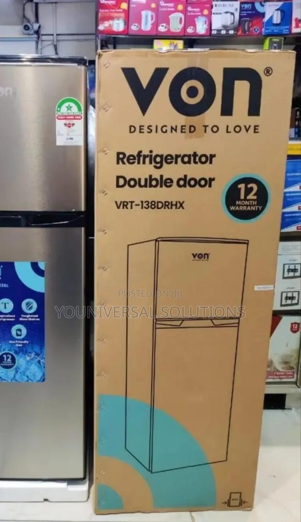 Double Door Refrigerator Von 138litres - main view