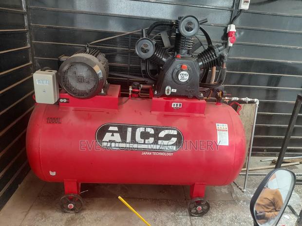 Aico Japan 1000 Litres Three Phase Air Compressor Heavy Duty - thumbnail 2