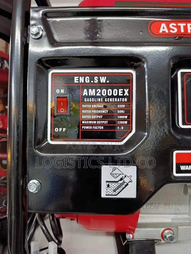 Petrol Generator 4 Stroke Astramilano 1200w/1.2kva - thumbnail 2