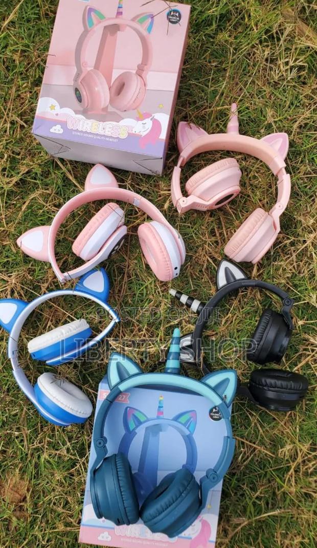 Kids Headphones With Cat Ears