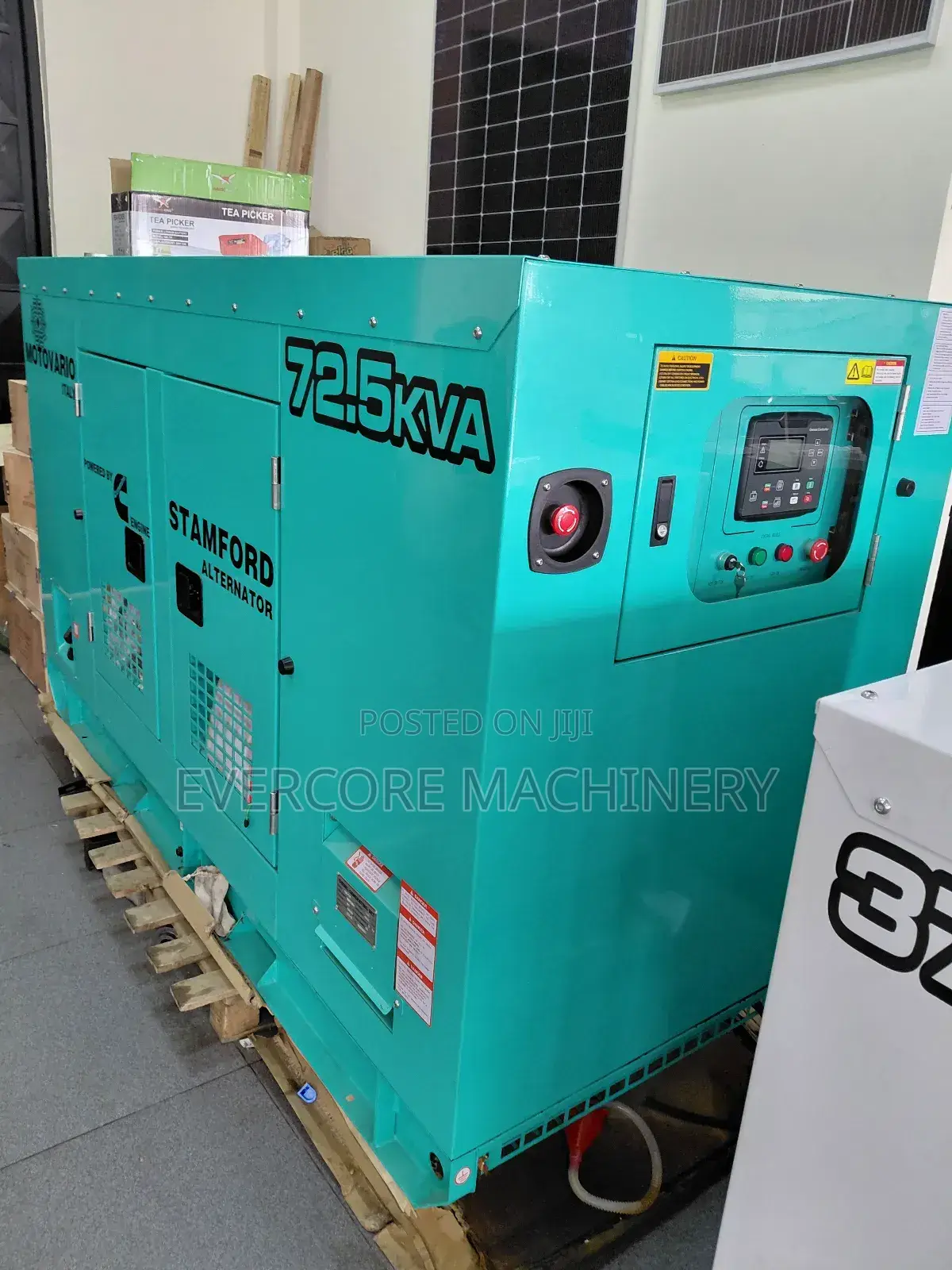 Cummins 72.5kva Diesel Silent Generator With Ats.