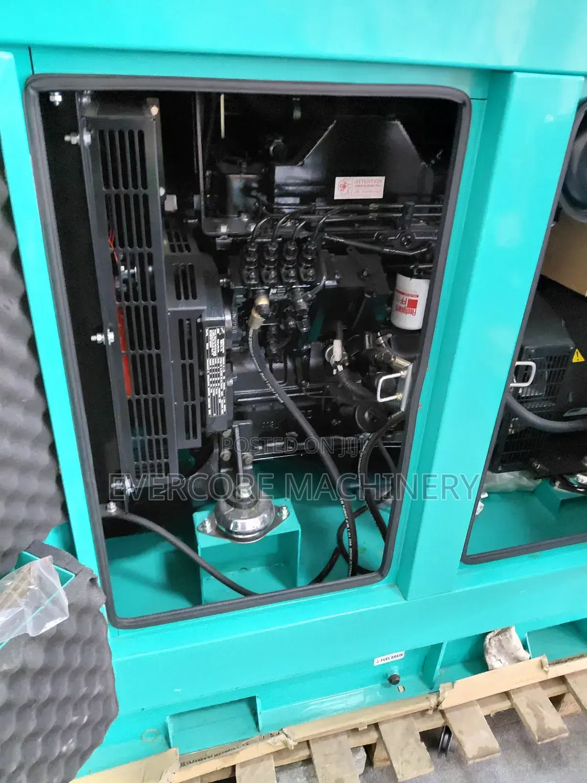 Cummins 72.5kva Diesel Silent Generator With Ats.