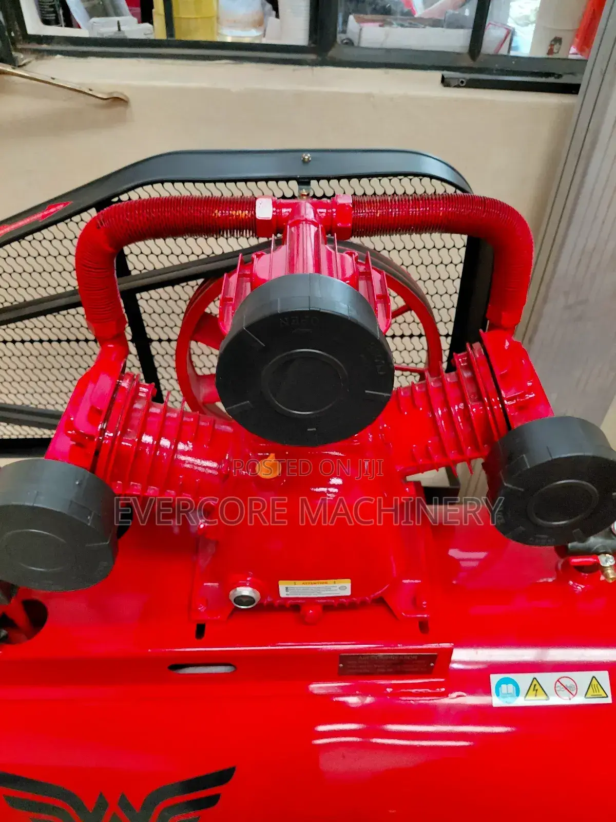 Heavy Duty 300l Three Phase Air Compressor Machine Sunshine Italy.