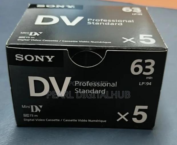 Sony Mini Dv Professional Standards 63min 5 Pack