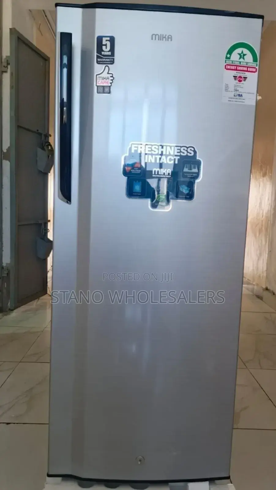 Mika 181litres Fridge Single Door