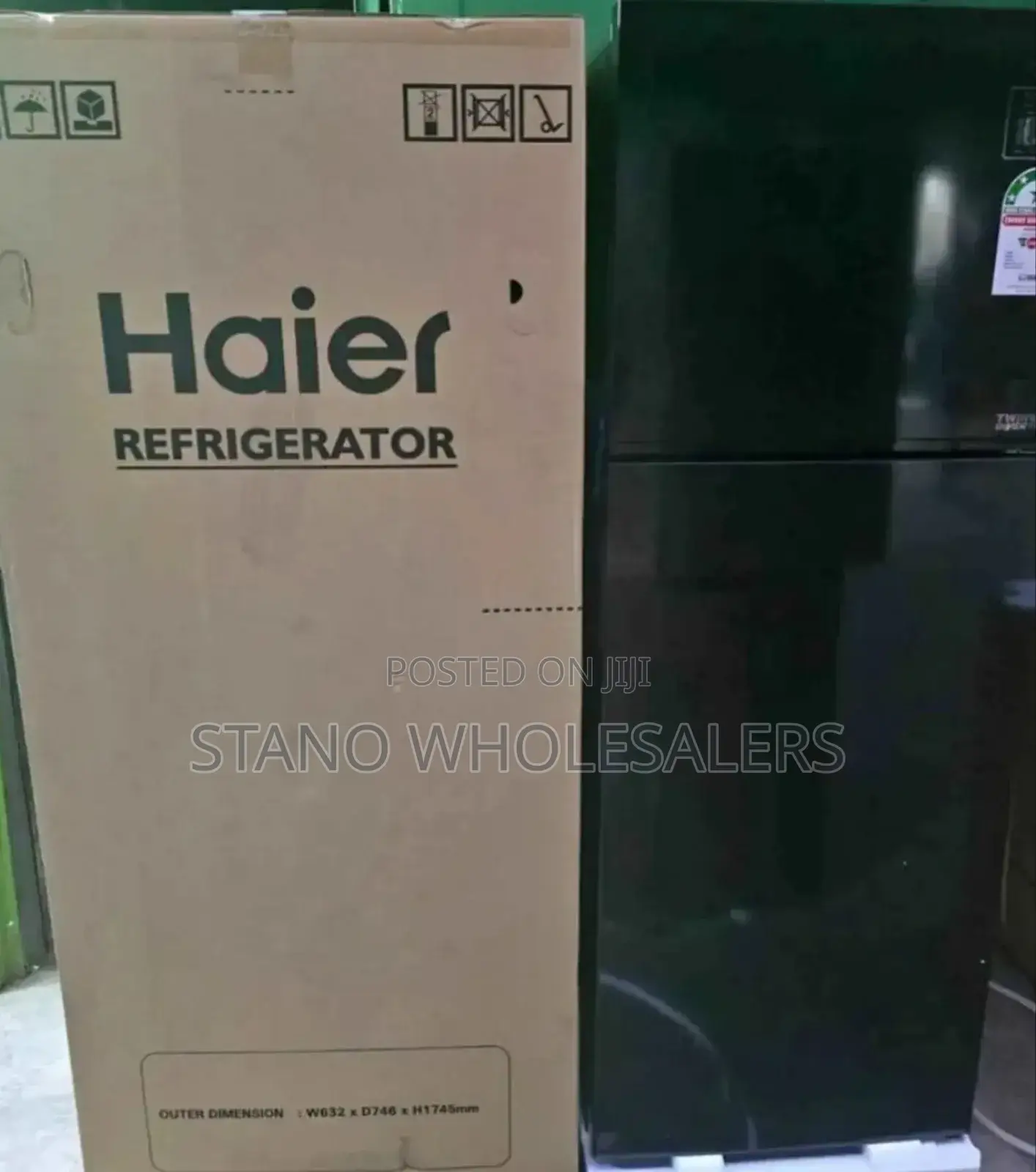333litres Haeir Fridge Double Door