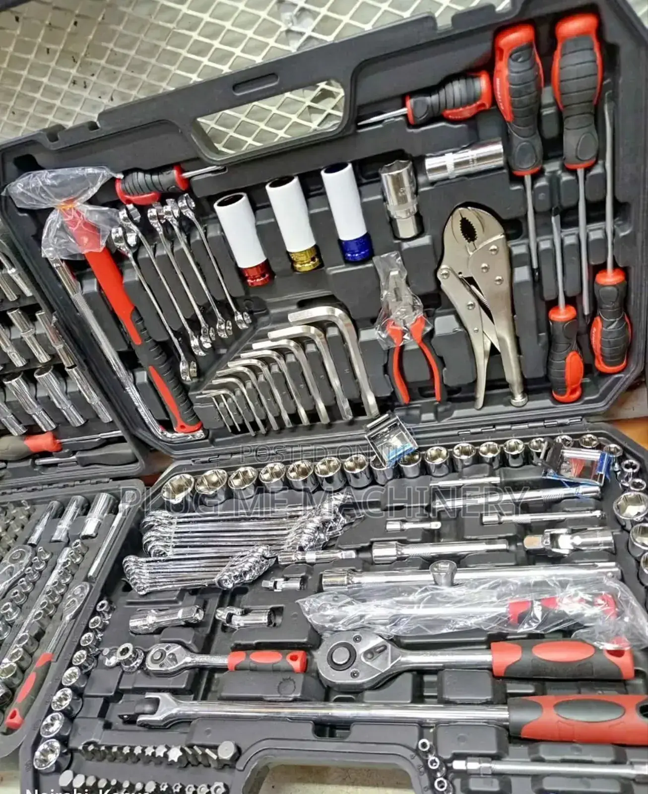 Portable Tool Box / 142pcs Combined Tool's Set / Wrachet Set