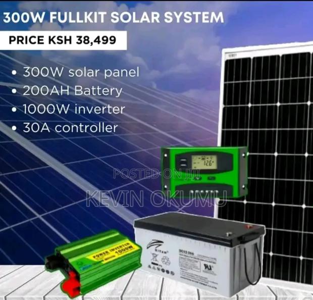 300watts All Weather Solar System Kit