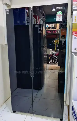 Von 450litres Side by Side Fridge