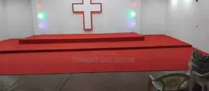 Customised Pulpit Floor Wall to Wall Carpet