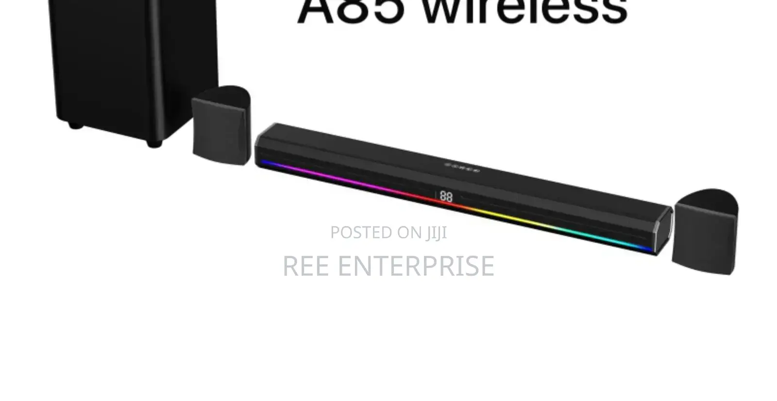 5.1 Ch Globalstar Soundbar A85 Wireless 170w