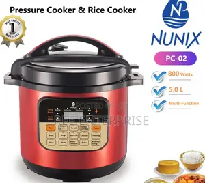 New in Pc-02 Electric Pressure Cooker Nunix