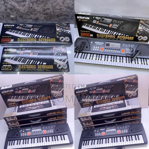 61 ,49keys Electric Piano With Microphone And Charging Cable - main view