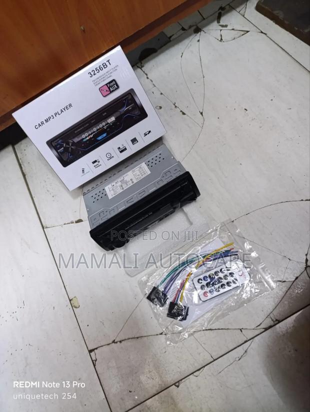 Car Mp3 Player Stereo Head Unit Usb / Sd / Aux + Wiring Components