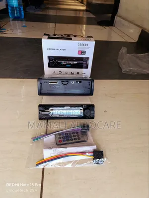 Car Stereo Mp3 Audio Player With Usb / Sd / Aux + Wiring Kit