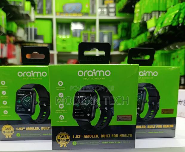 Oraimo Watch Nova 2 Lite 1.93 Amoled Small Display Smartwatch - thumbnail 3