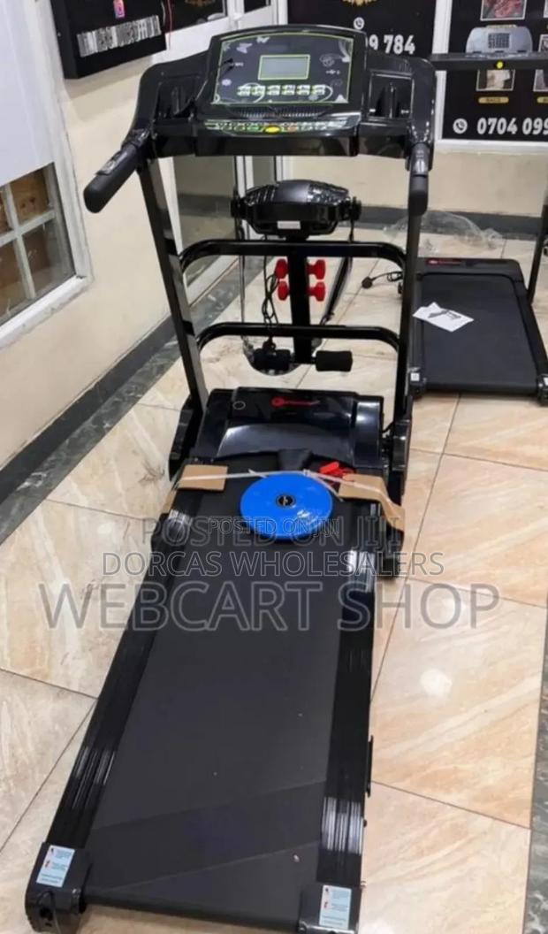 Full Equipped Treadmill With Massager Belt - main view