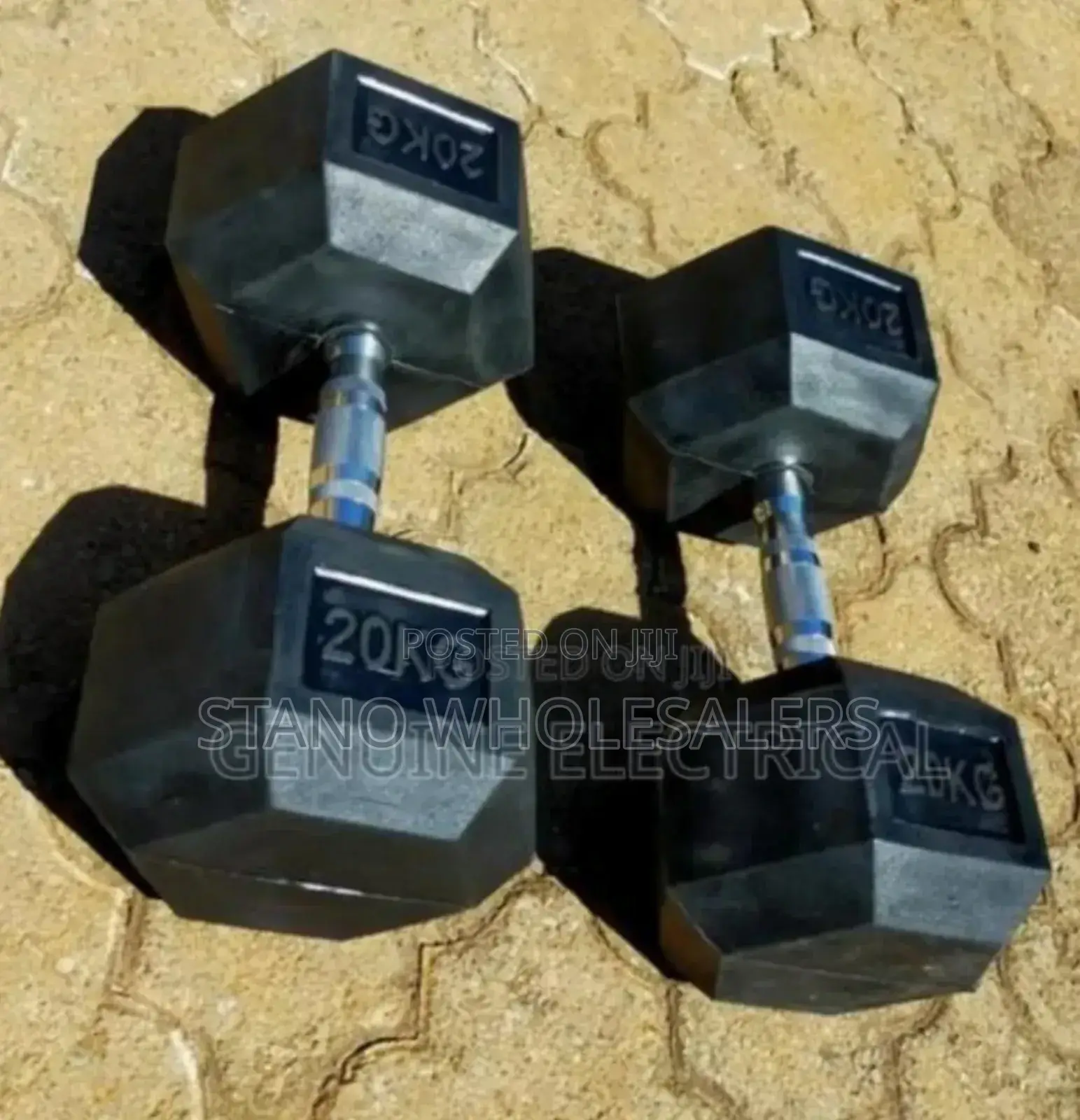 Hexagonal Dumbells 20kgs