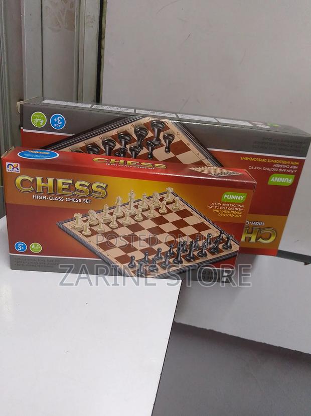 Small Sized Chess Board for Traveling Exciting Fun Game - main view