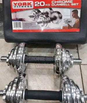 Chrome Dumbells 20kgs