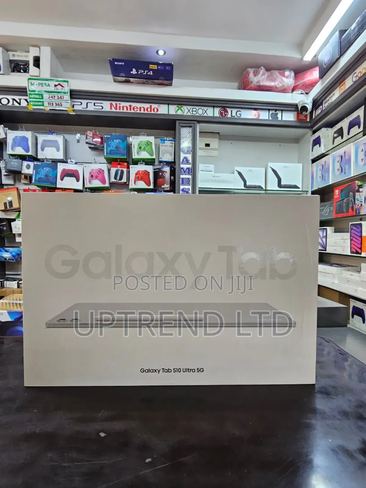 New Samsung Galaxy Tab S10 Ultra 256 GB Black