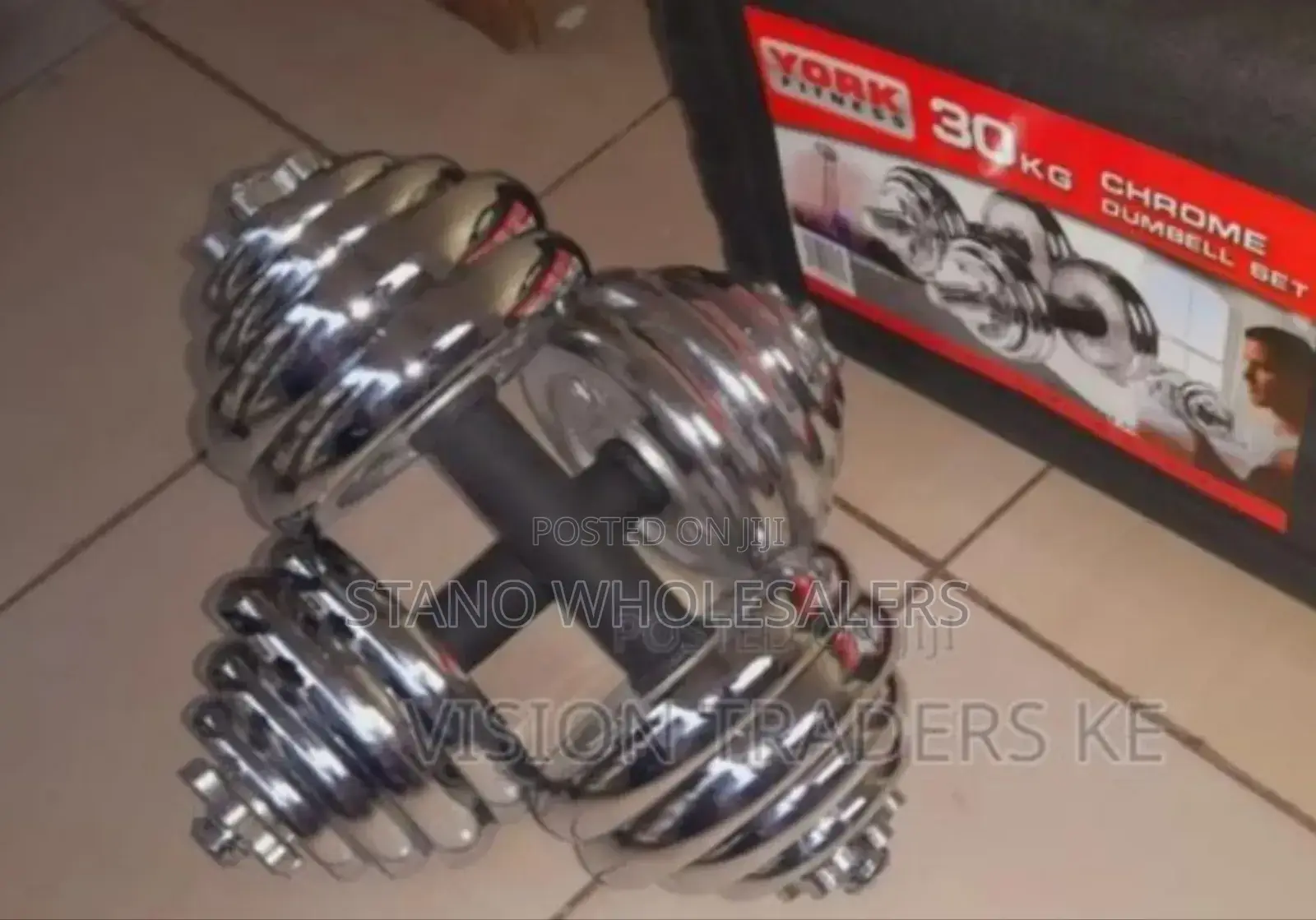30kgs Chrome Dumbells