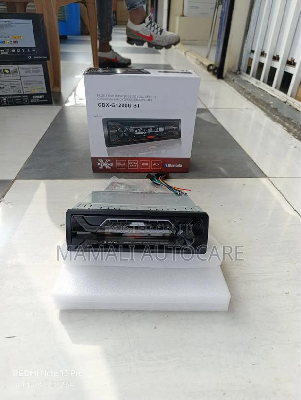 CDX-G1200u Bt Modern Car Stereo With Bluetooth Music Streaming - main view