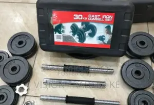 30 KGS Chrome Dumbells With Case