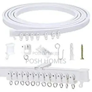 Durability Bendable Curtain Rails