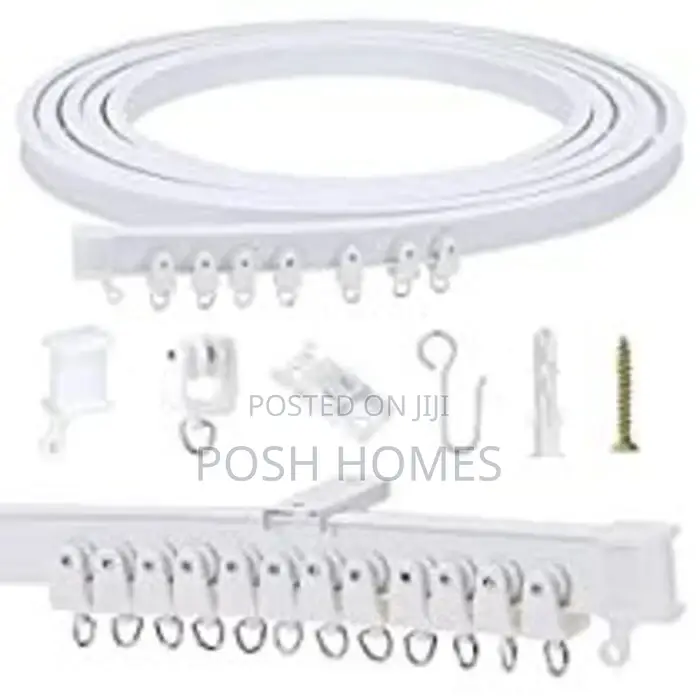 Durability Bendable Curtain Rails