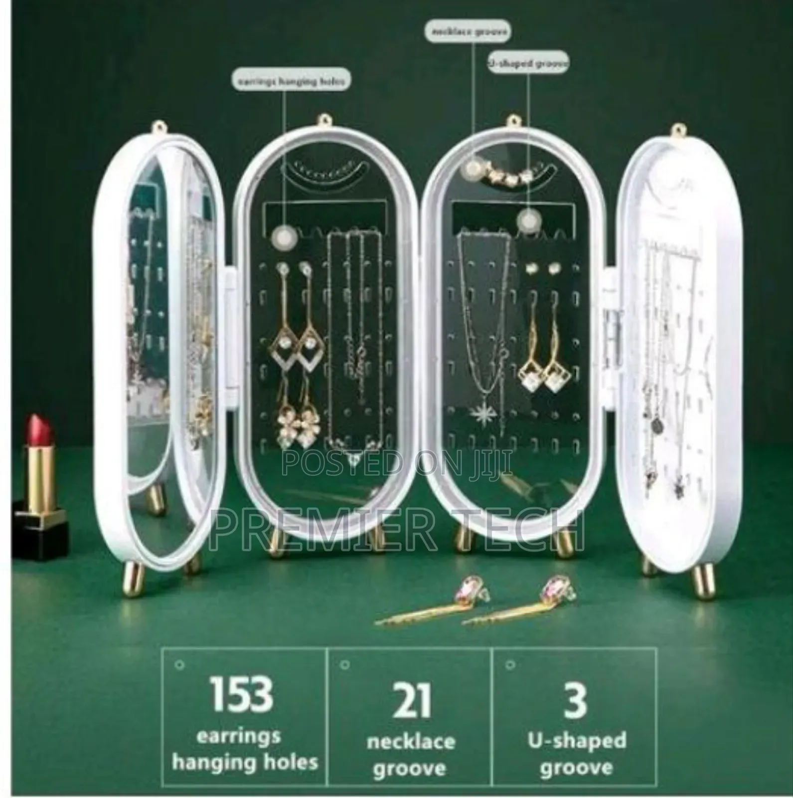 Foldable Unique Exquisite Vintage Retro Jewelry Display Rack