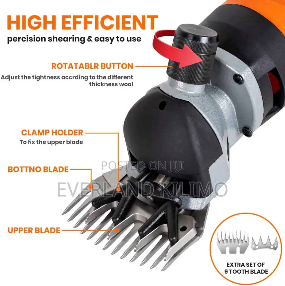 Efficient Electric Wool Shears