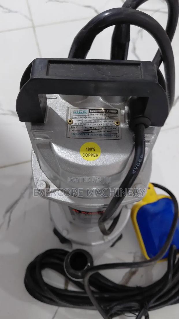 Shallow Well Electric Submersible Pump Single Phase 17m Head . - thumbnail 3