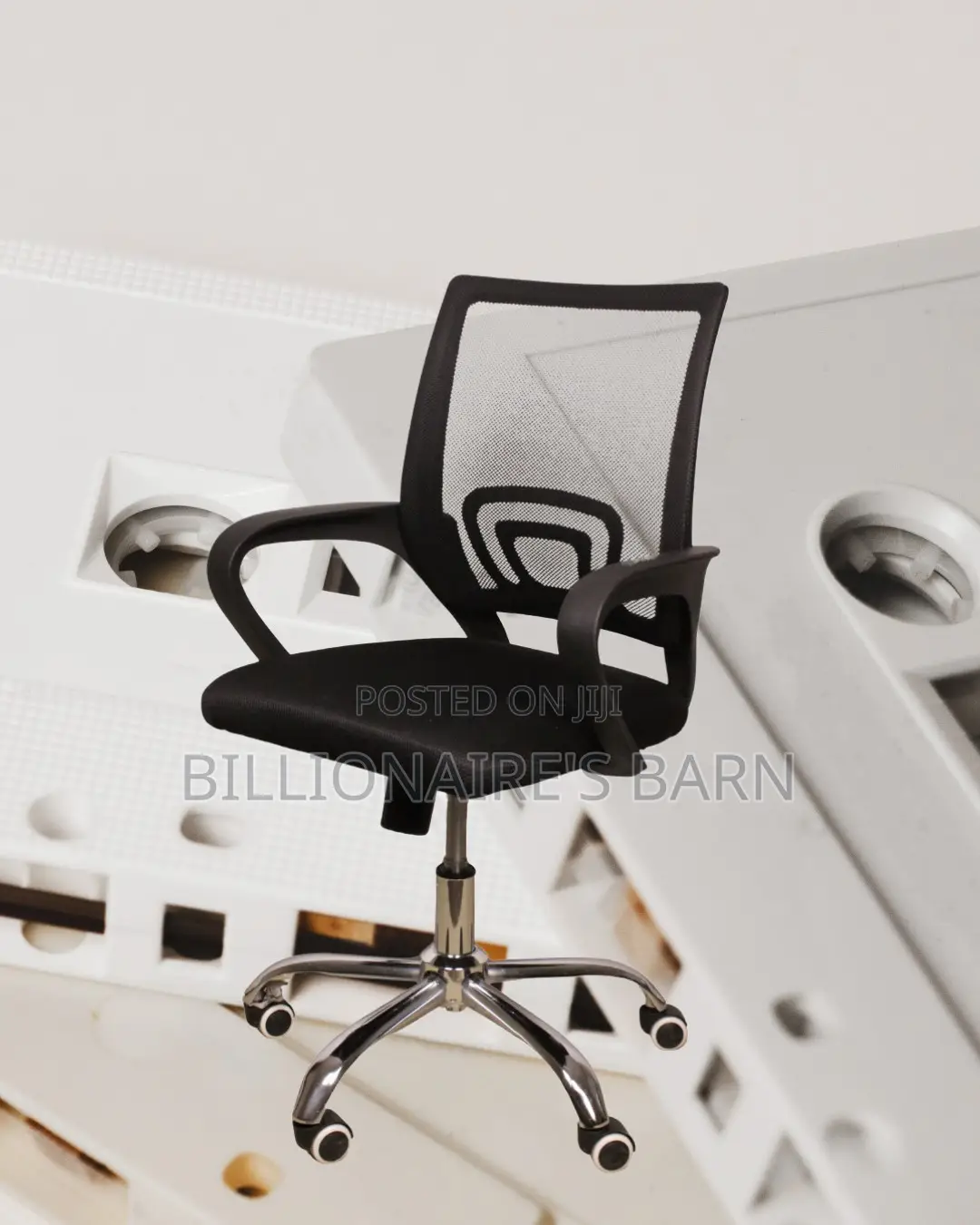 Secretarial Mesh Office Chair | Orthopedic Mesh Backrest