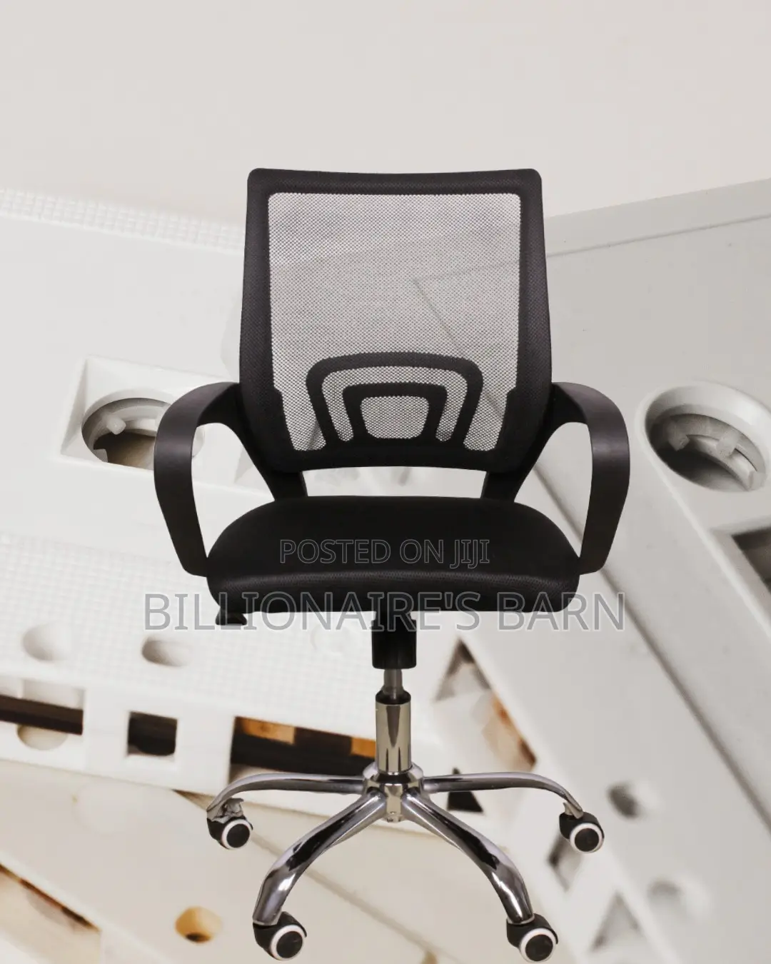 Secretarial Mesh Office Chair | Orthopedic Mesh Backrest