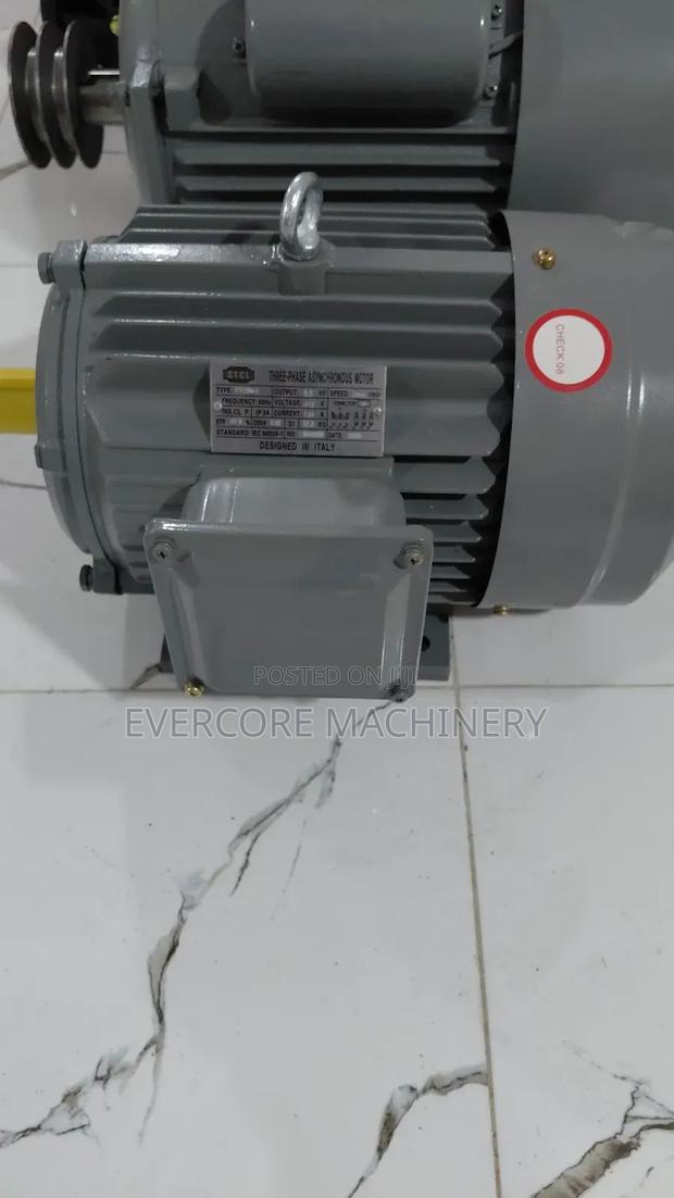 5.5hp Three Phase Motor High-Speed 415v Italy Design.