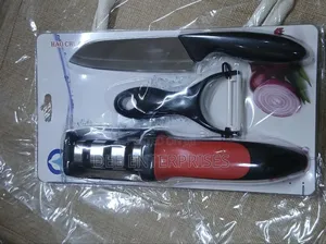 Creative Kitchen Knife Sharpener +Fruit Knife+Peeler