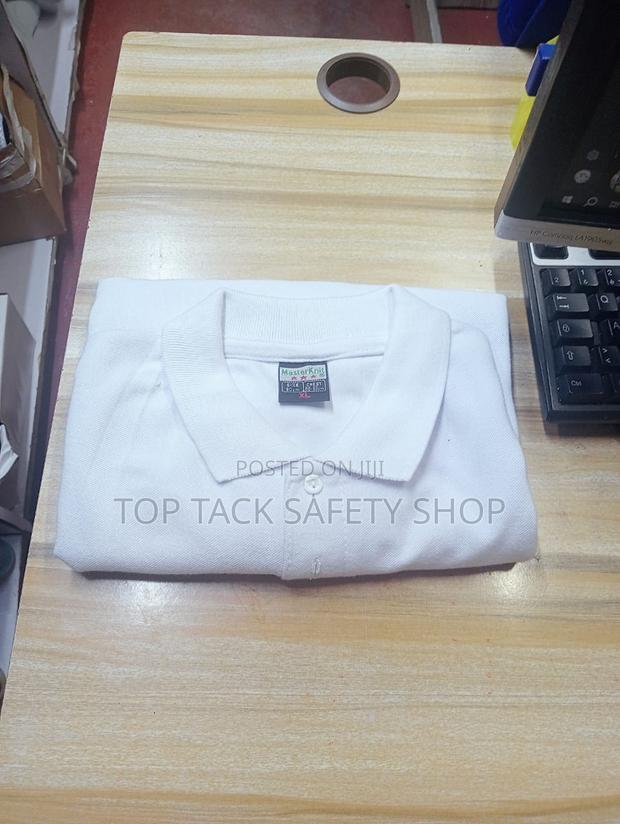 Plain Polo White T Shirt - thumbnail 2