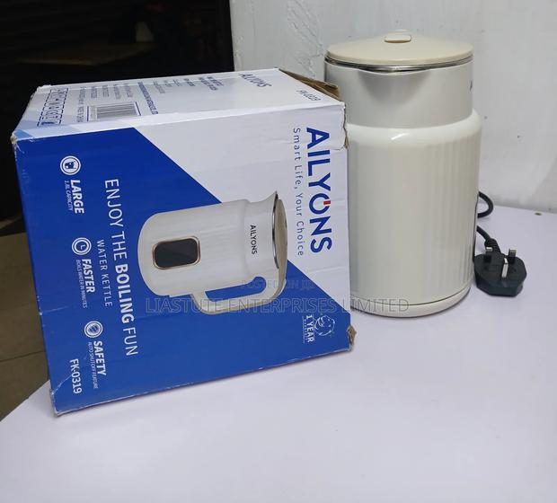 Ailyons Electric Kettle Fk-0319: 1.8l With Modern Design