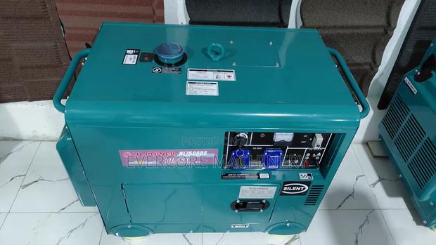 Hl Power 7.5kva Diesel Silent Generator Single Phase Output. - main view