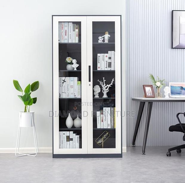 Office Furniture; Durable {2-Door Steel} Office Storage Cabinet
