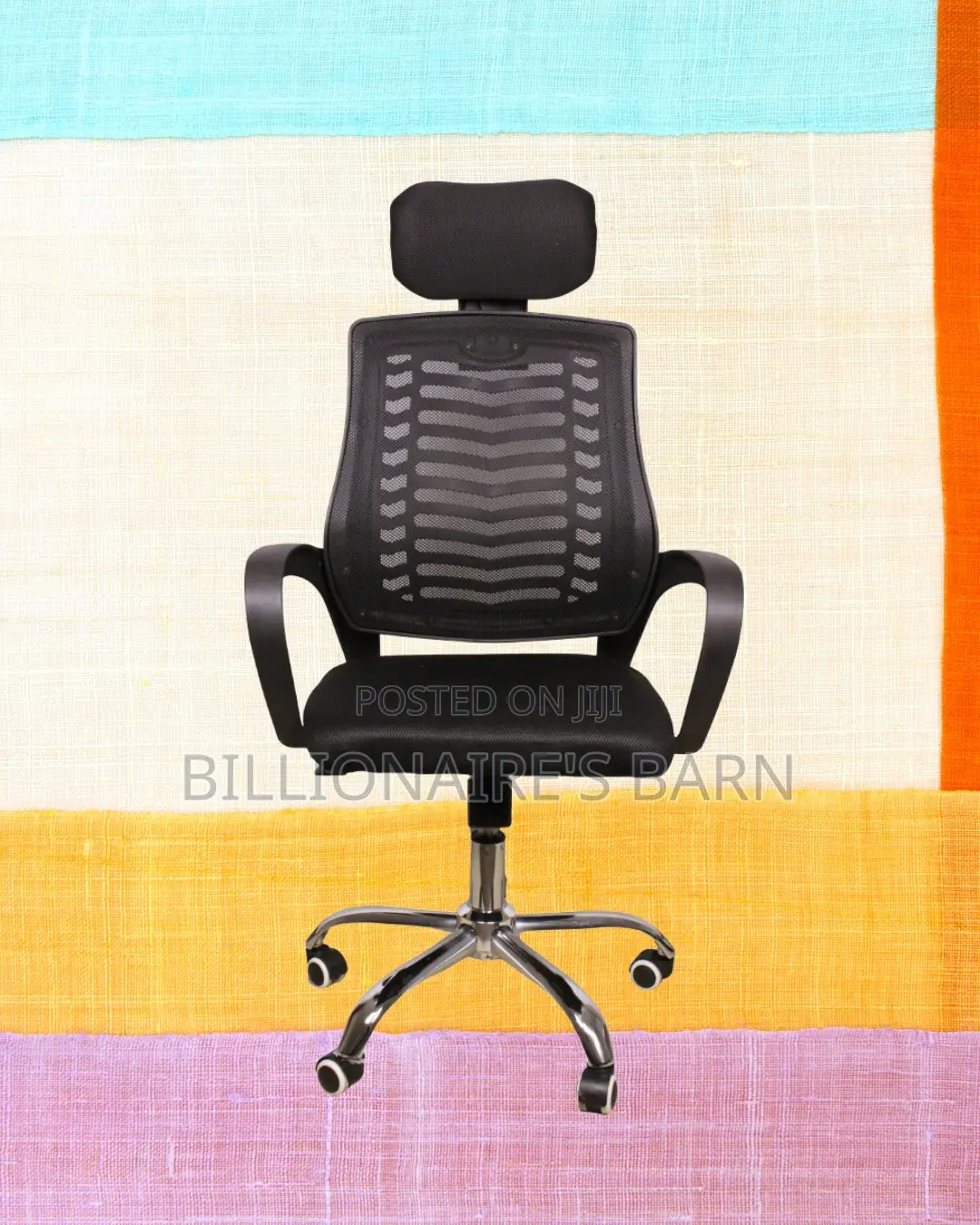 Secretarial Mesh Chair (Comfy) — Restocked!