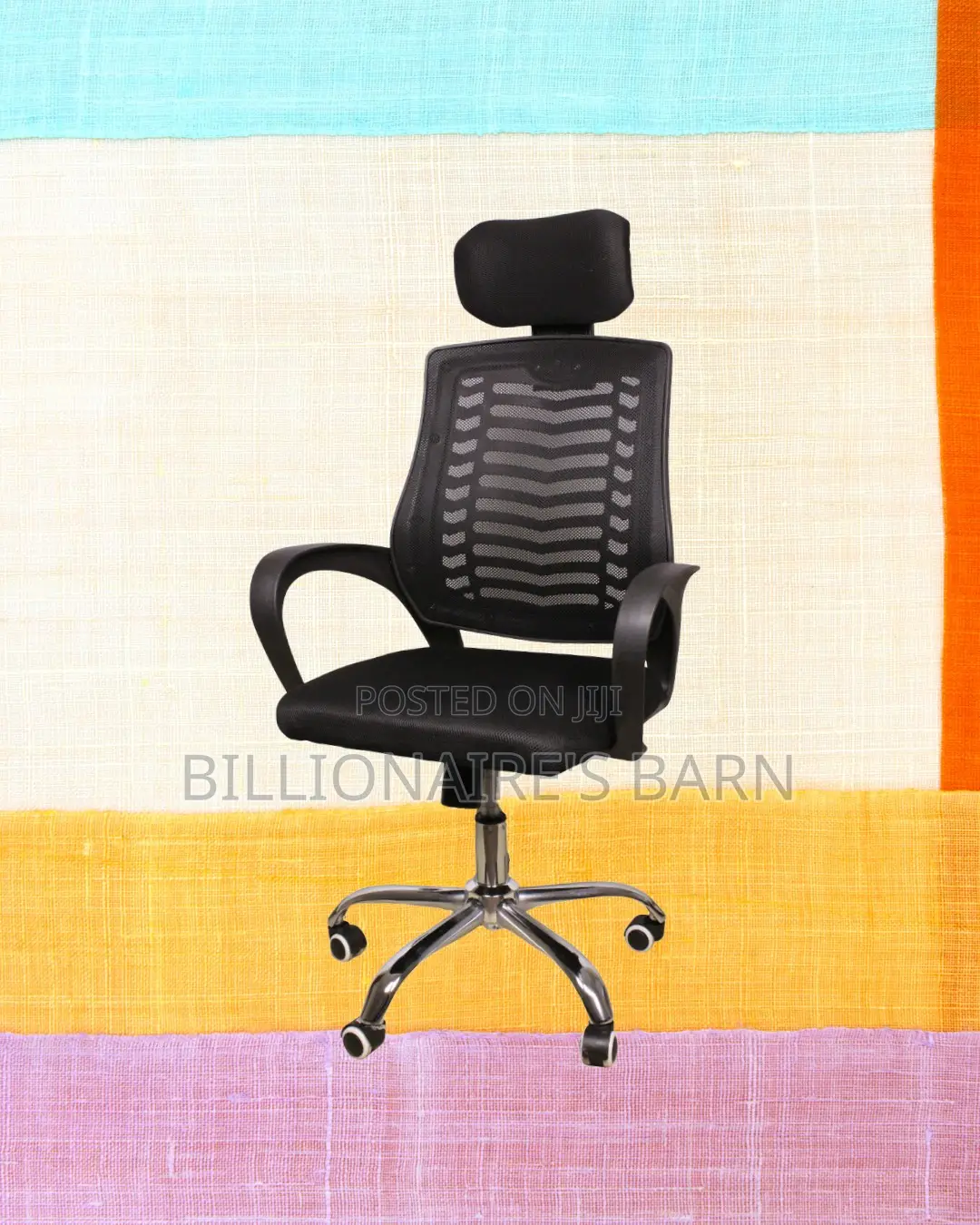 Secretarial Mesh Chair (Comfy) — Restocked!
