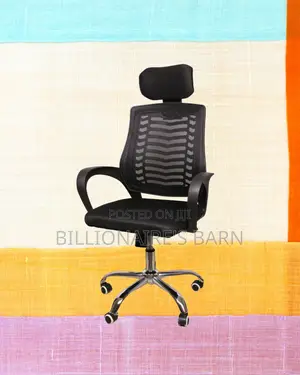 Secretarial Mesh Chair (Comfy) — Restocked!